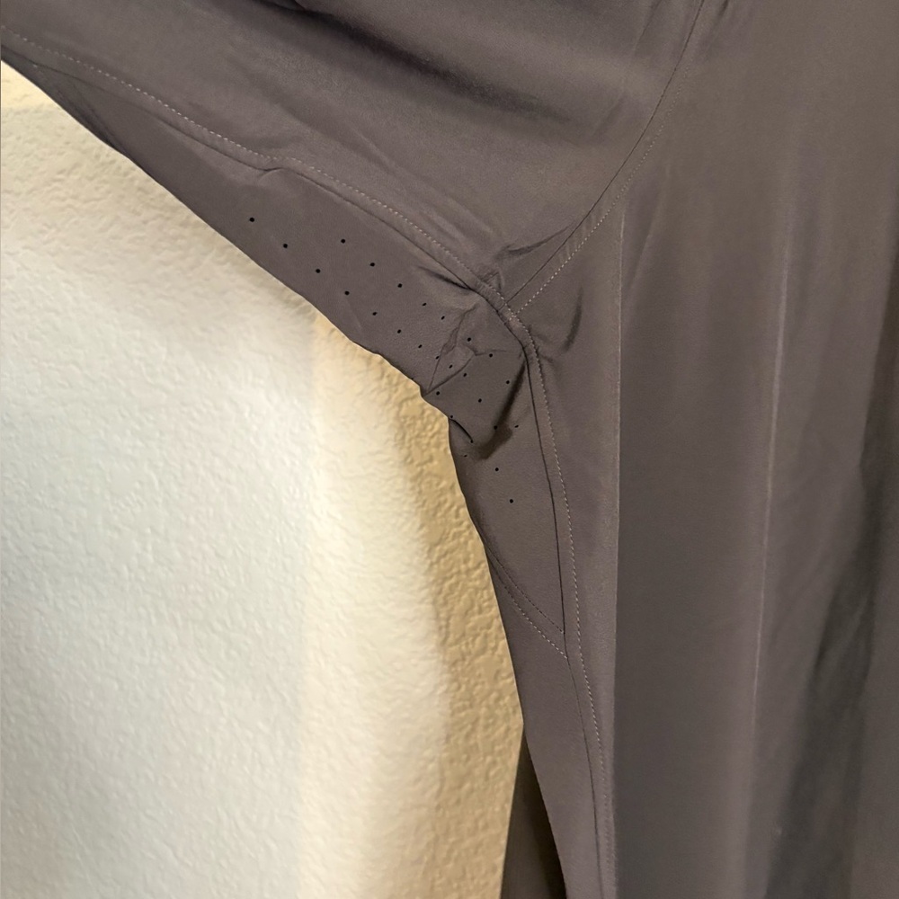 Athleta Urbanite Top 2.0 Walnut Brown 3X Button Down Flowy - Picture 5 of 14